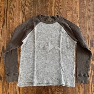 Lucky Brand Thermal Waffle Shirt.